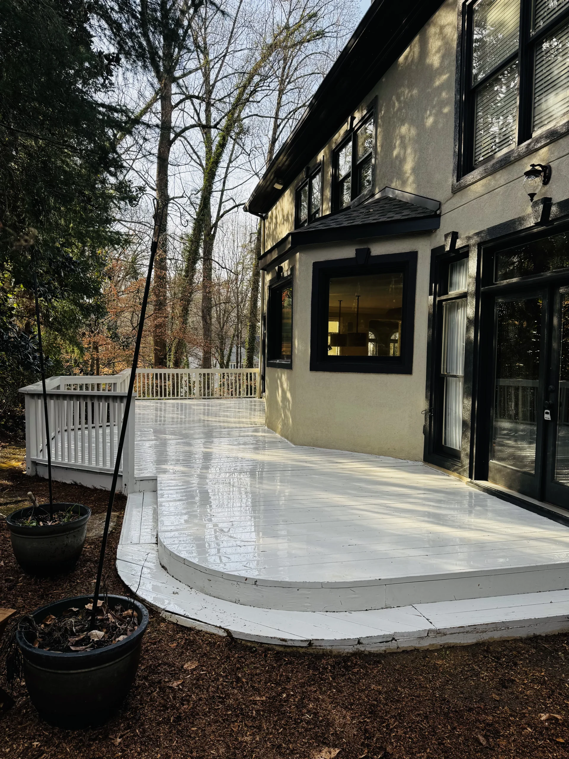 Deck Cleaning and Staining