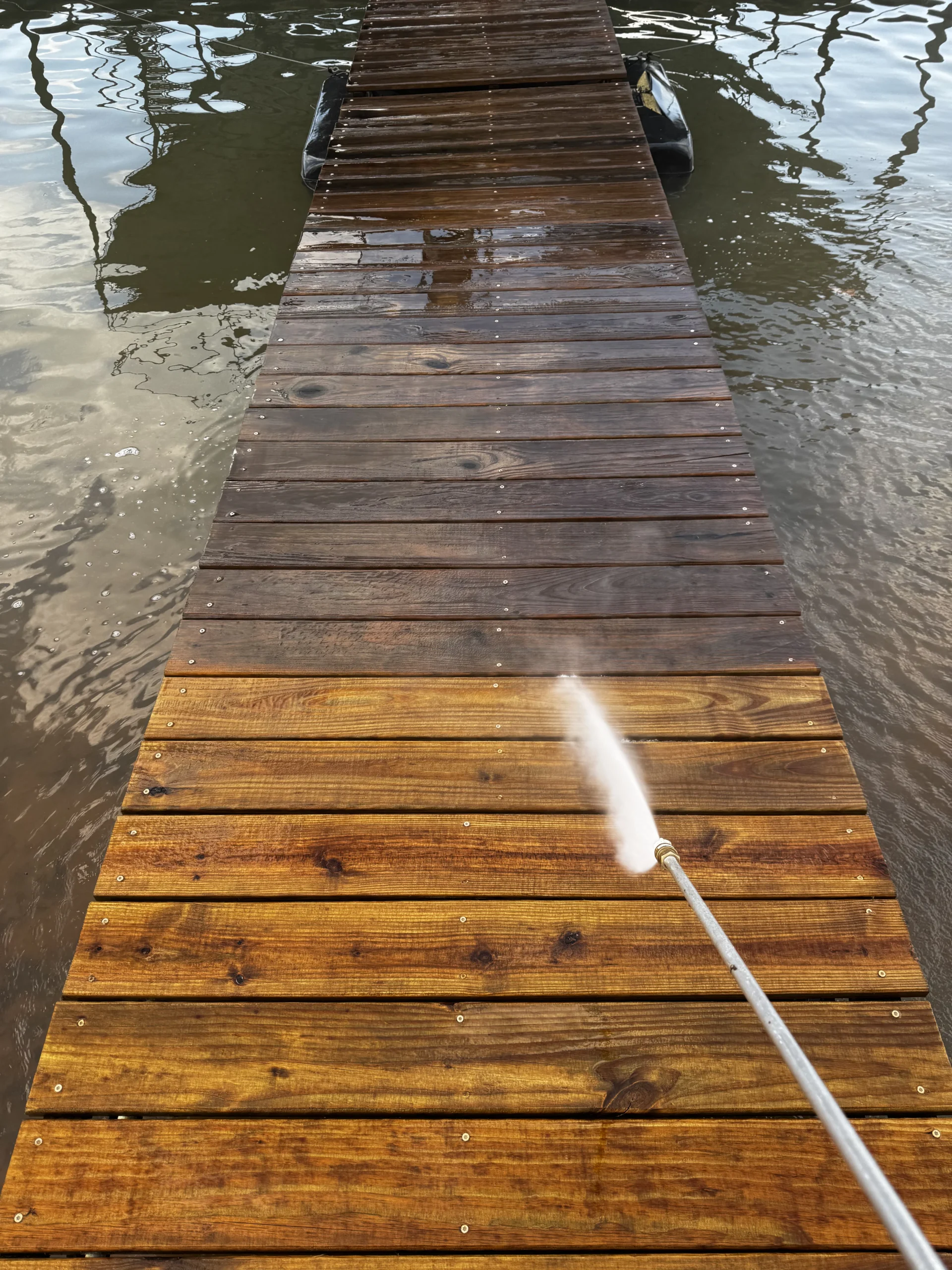 Fence Cleaning and Staining