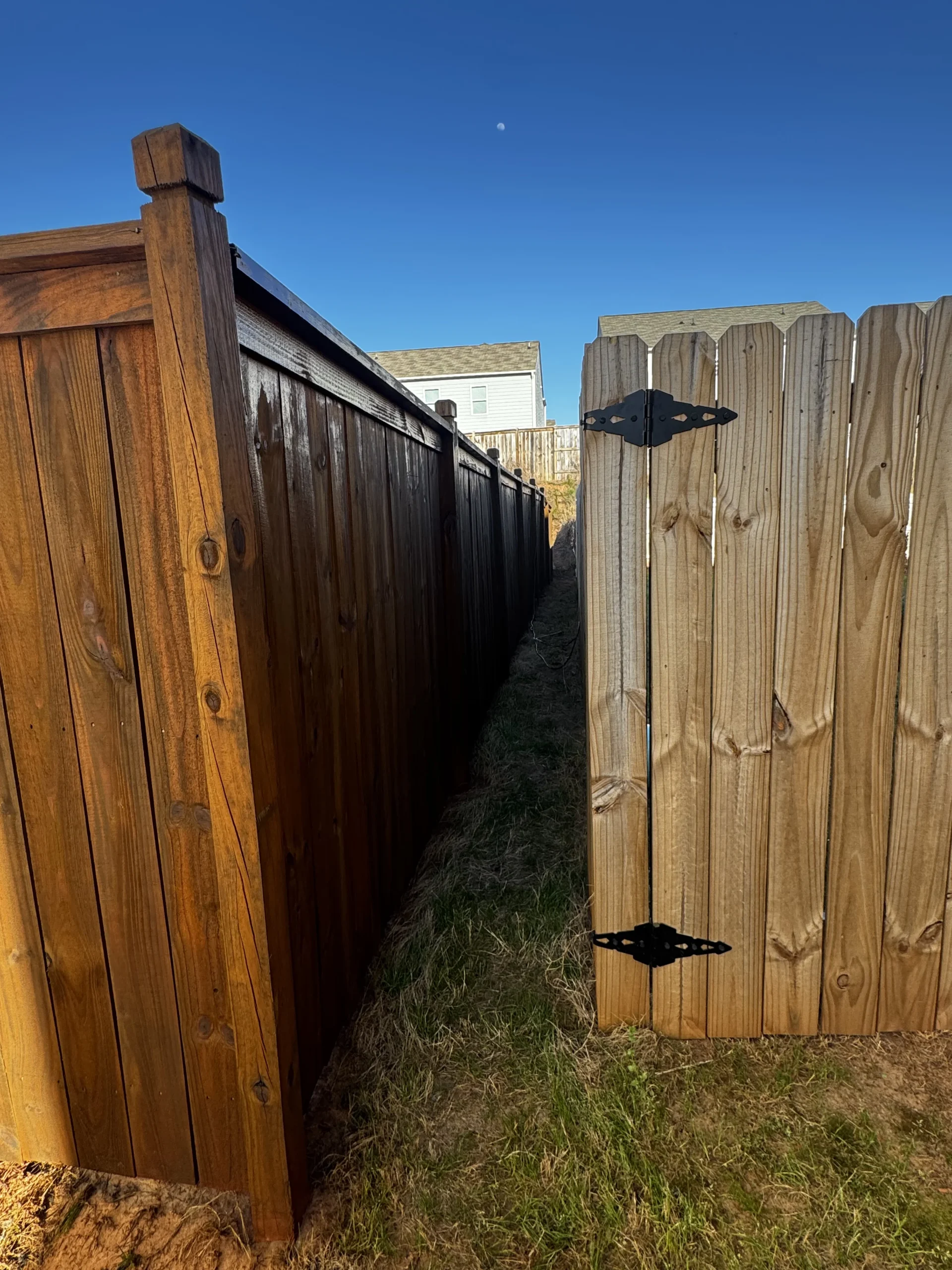 Fence Cleaning and Staining